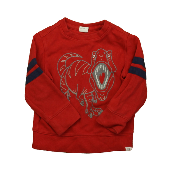 Gap Boys Red | Dinosaur Long Sleeve Shirt size: 2T - Picture 1 of 2